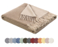 Preview: Biederlack Kaschmirplaid Uni 150 x 200 cm - Mehrere Farben